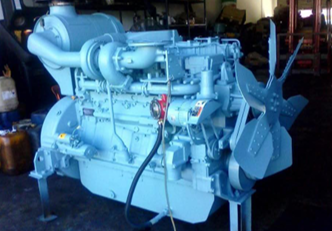 Komatsu SA6D140 Engine Complete